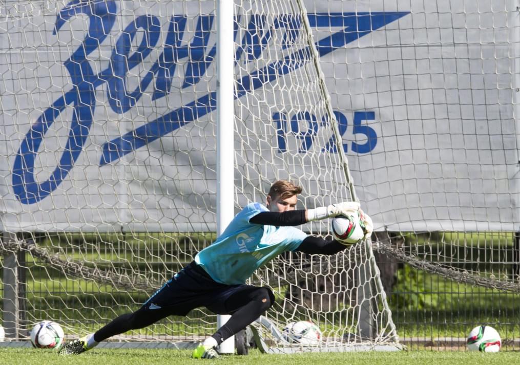 Открытая тренировка «Зенита» перед матчем с «Краснодаром»