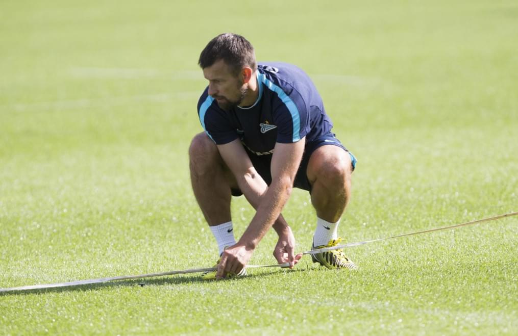 Открытая тренировка «Зенита» перед матчем с «Краснодаром»