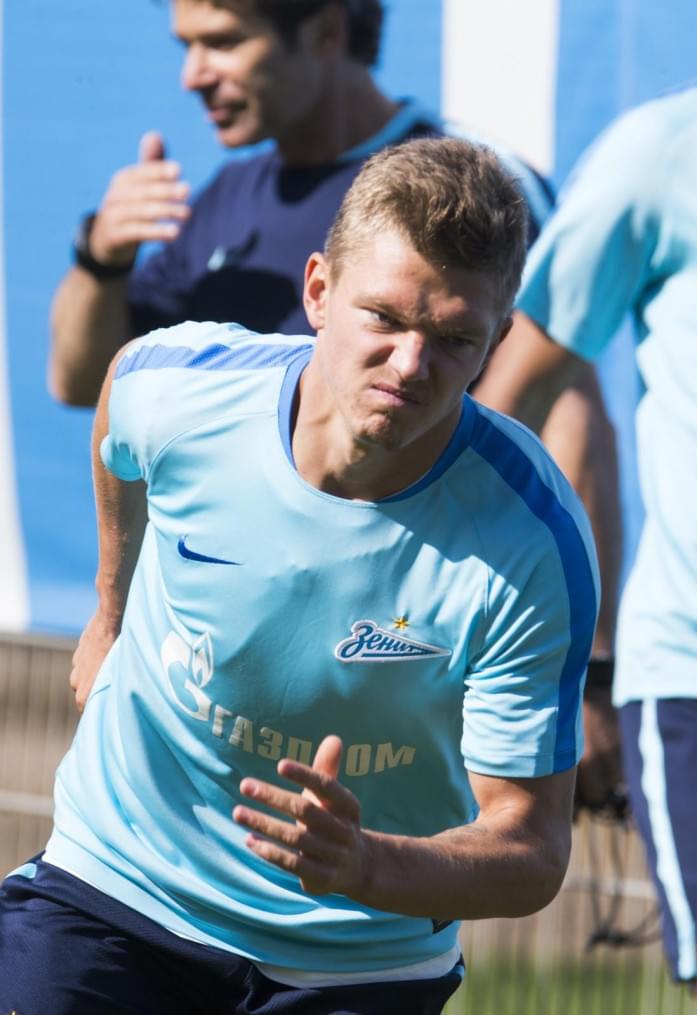 Открытая тренировка «Зенита» перед матчем с «Краснодаром»