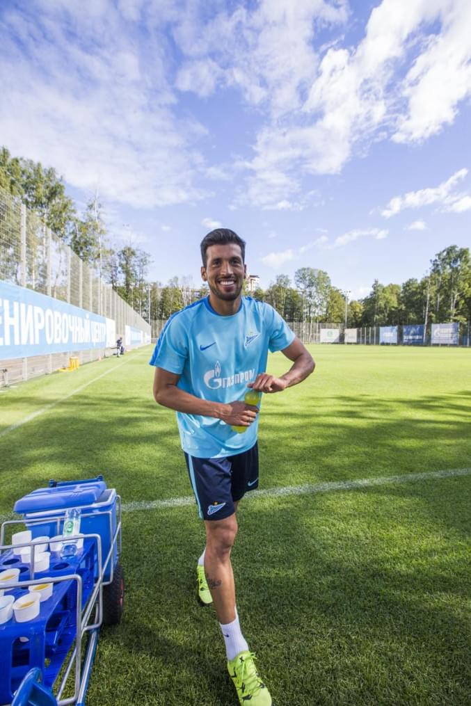 Открытая тренировка «Зенита» перед матчем с «Краснодаром»