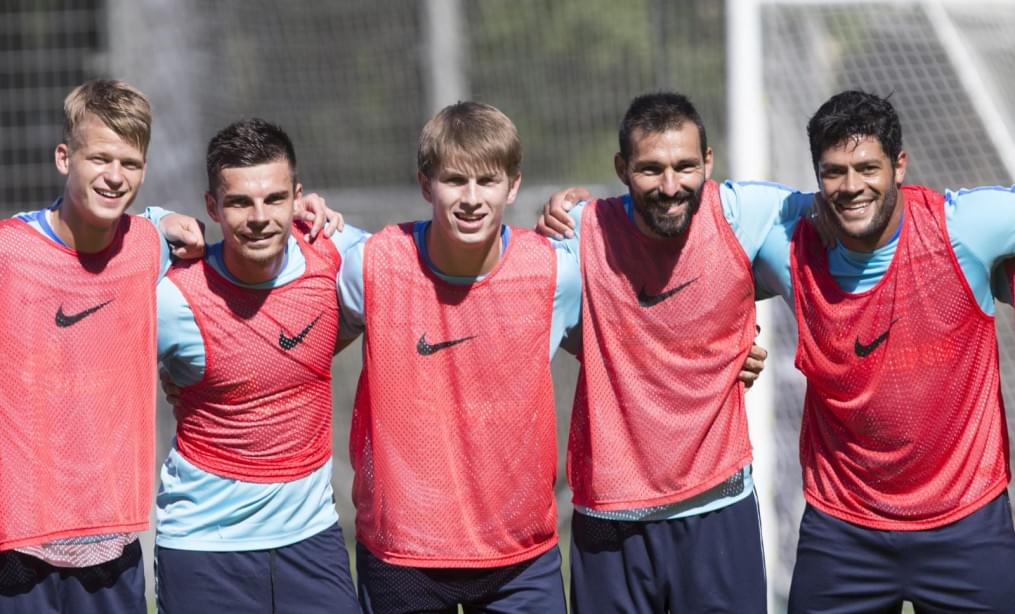 Открытая тренировка «Зенита» перед матчем с «Краснодаром»