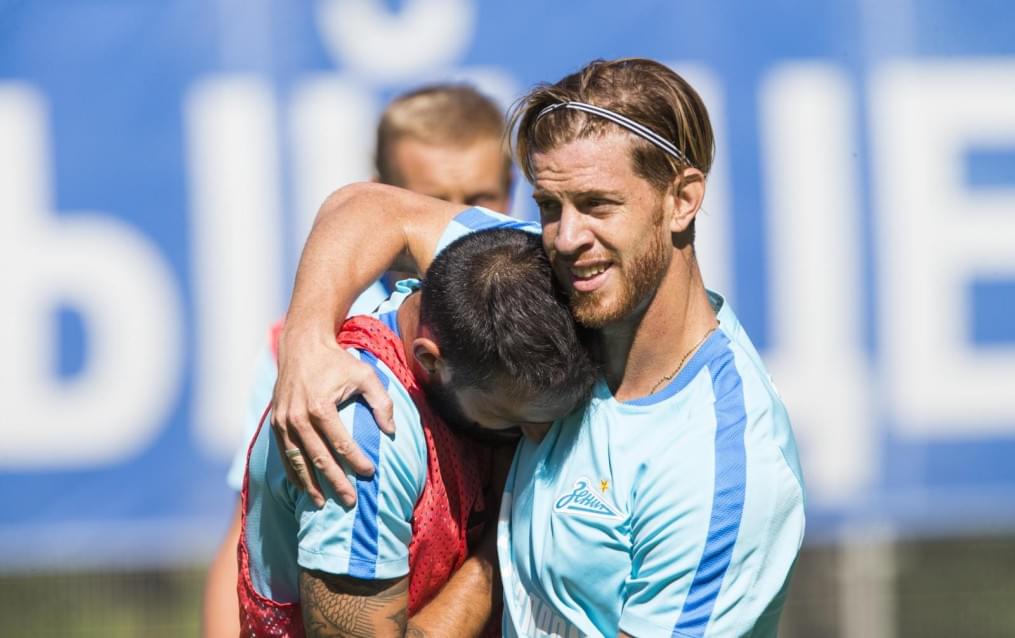 Открытая тренировка «Зенита» перед матчем с «Краснодаром»