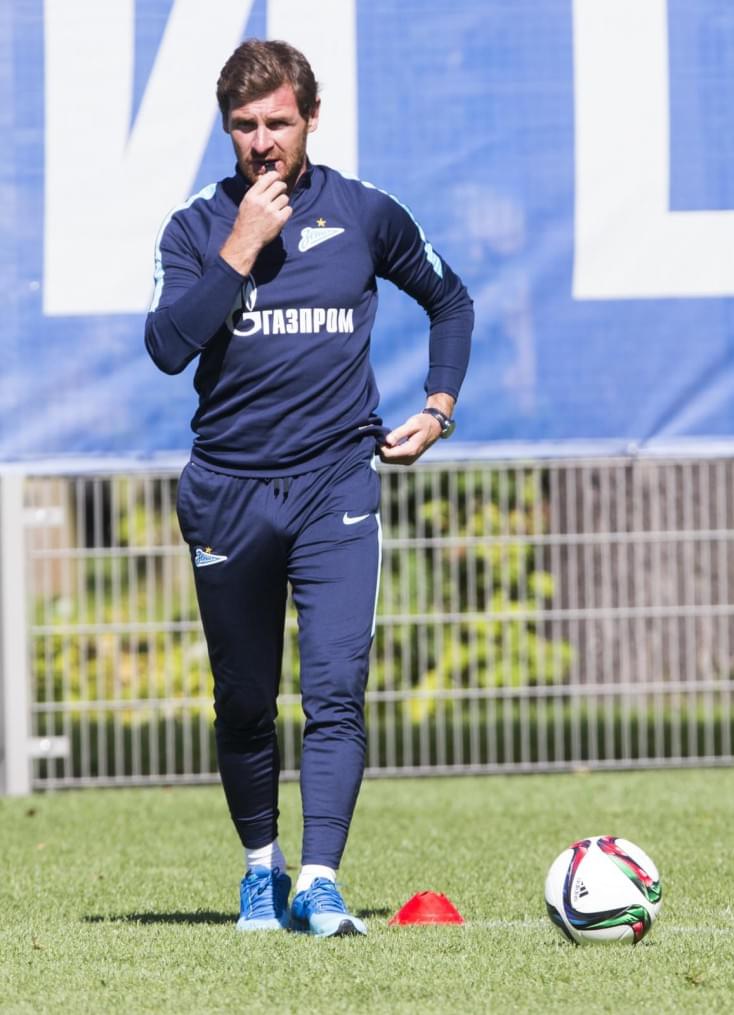 Открытая тренировка «Зенита» перед матчем с «Краснодаром»