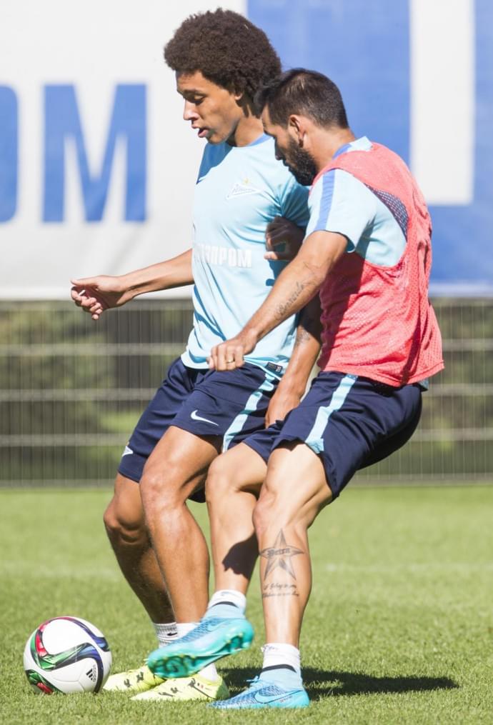 Открытая тренировка «Зенита» перед матчем с «Краснодаром»