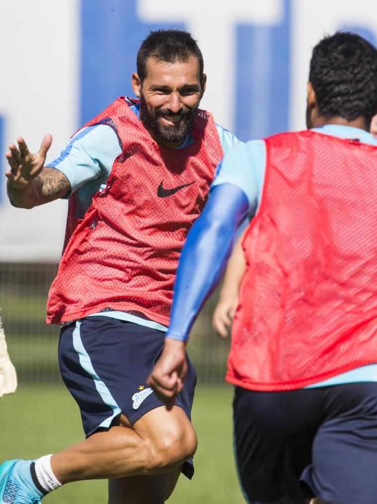 Открытая тренировка «Зенита» перед матчем с «Краснодаром»