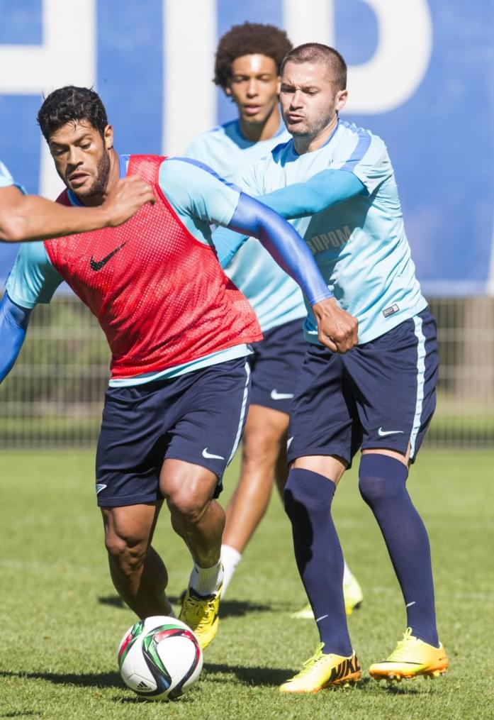 Открытая тренировка «Зенита» перед матчем с «Краснодаром»