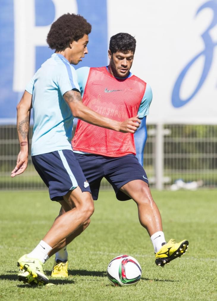 Открытая тренировка «Зенита» перед матчем с «Краснодаром»