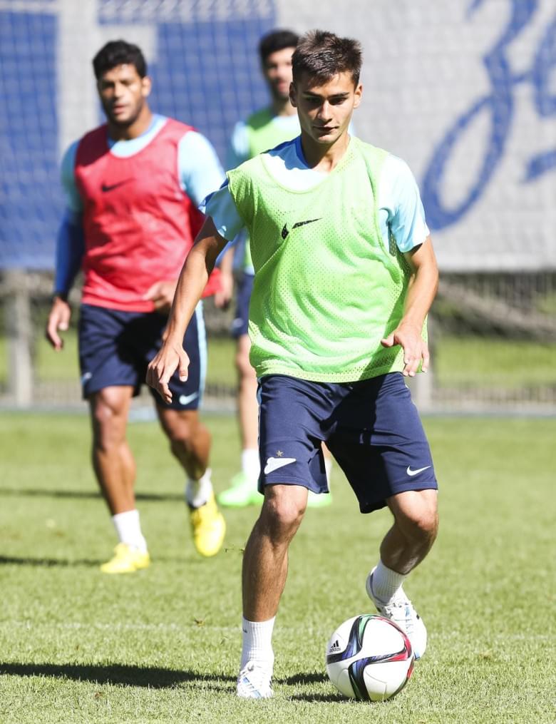 Открытая тренировка «Зенита» перед матчем с «Краснодаром»