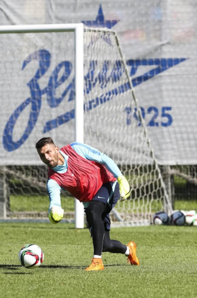 Открытая тренировка «Зенита» перед матчем с «Краснодаром»