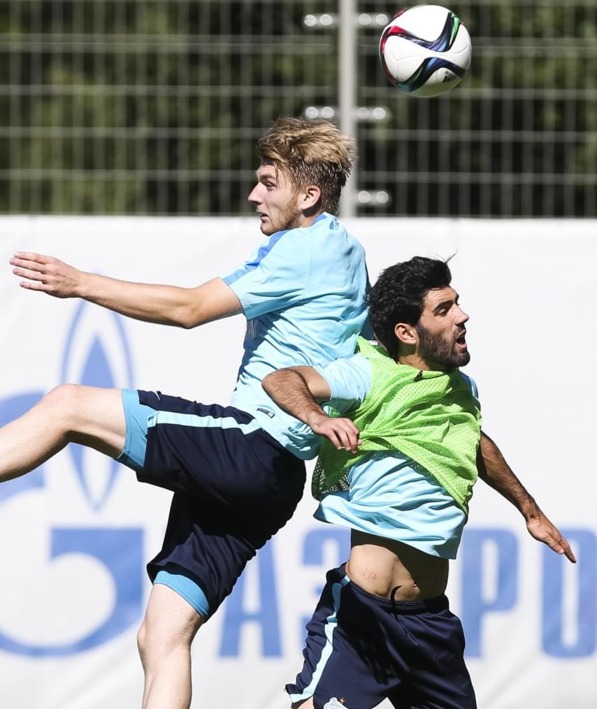 Открытая тренировка «Зенита» перед матчем с «Краснодаром»