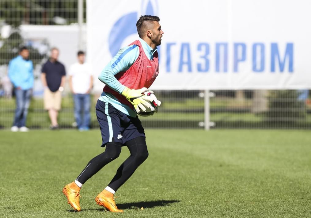 Открытая тренировка «Зенита» перед матчем с «Краснодаром»