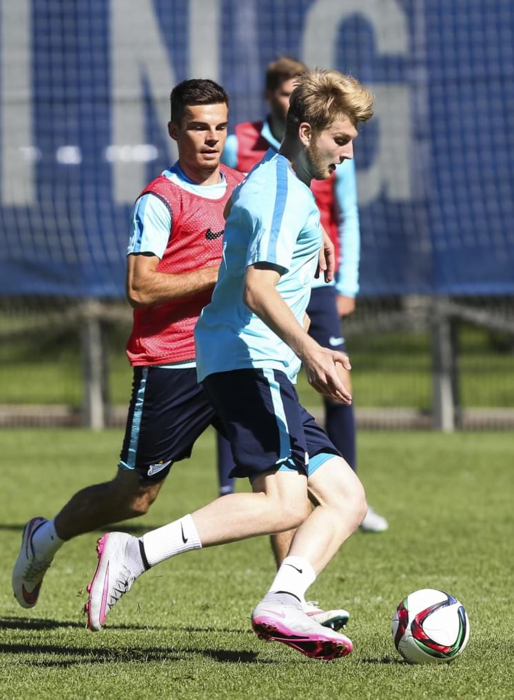 Открытая тренировка «Зенита» перед матчем с «Краснодаром»