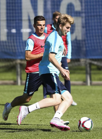 Открытая тренировка «Зенита» перед матчем с «Краснодаром»