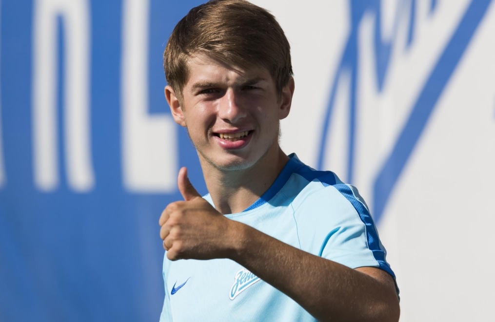 Открытая тренировка «Зенита», перед матчем с  «Рубином»