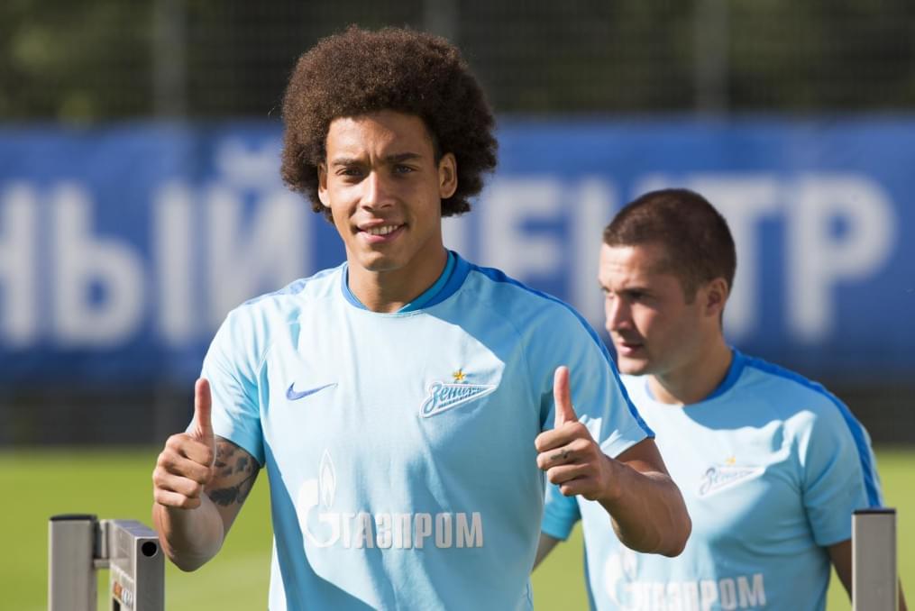 Открытая тренировка «Зенита», перед матчем с  «Рубином»