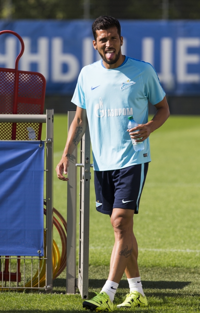 Открытая тренировка «Зенита», перед матчем с  «Рубином»