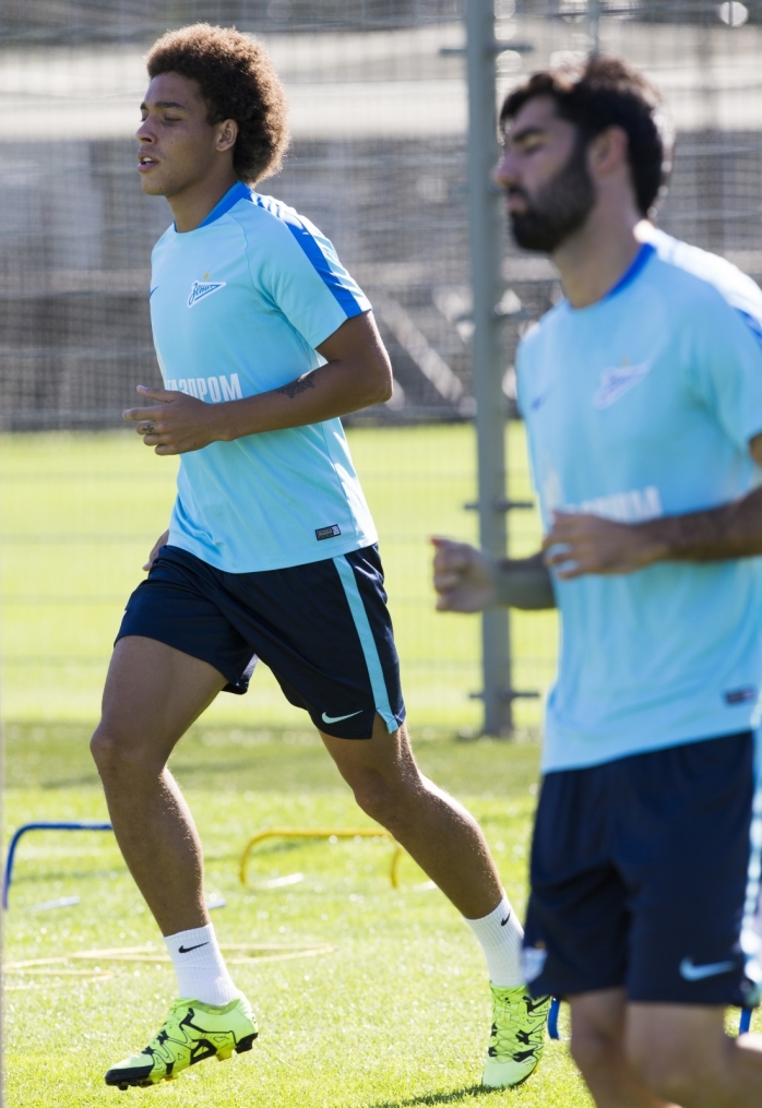 Открытая тренировка «Зенита», перед матчем с  «Рубином»