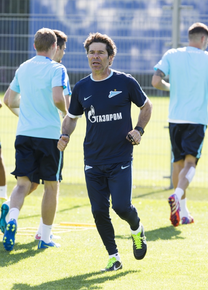Открытая тренировка «Зенита», перед матчем с  «Рубином»
