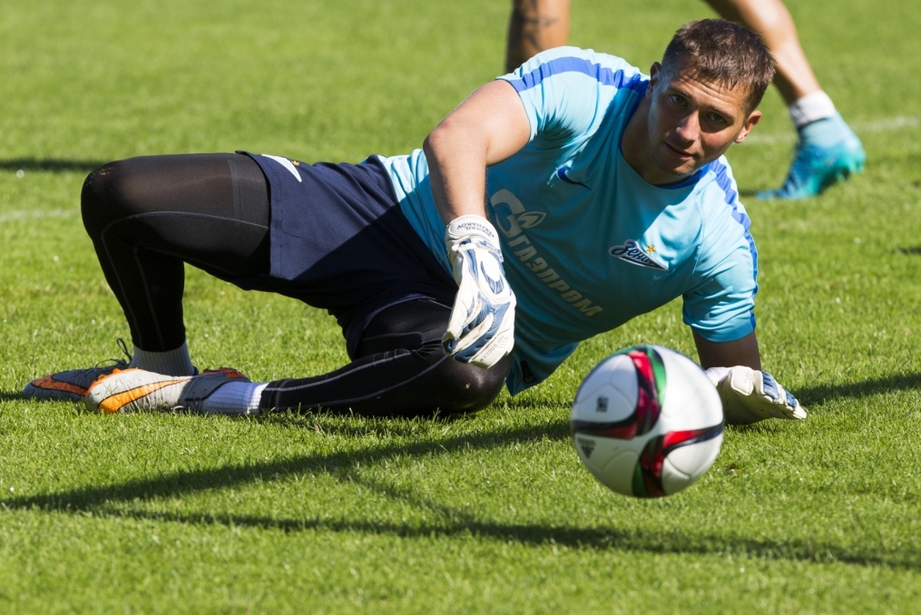 Открытая тренировка «Зенита», перед матчем с  «Рубином»