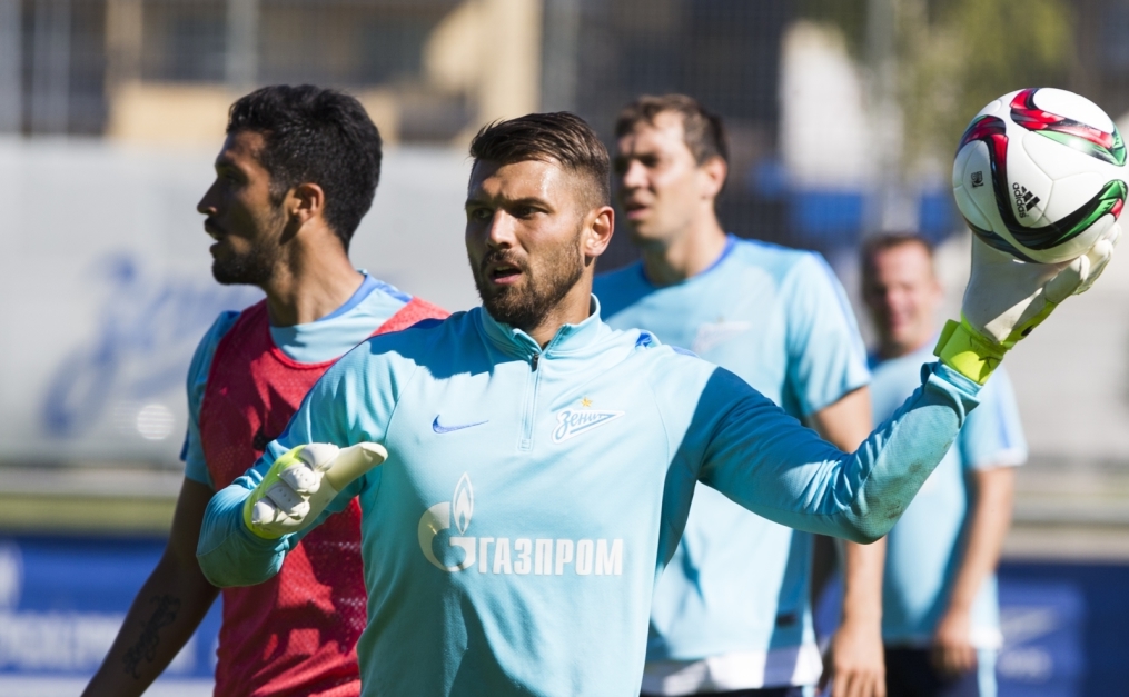 Открытая тренировка «Зенита», перед матчем с  «Рубином»