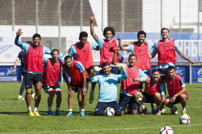 Открытая тренировка «Зенита», перед матчем с  «Рубином»