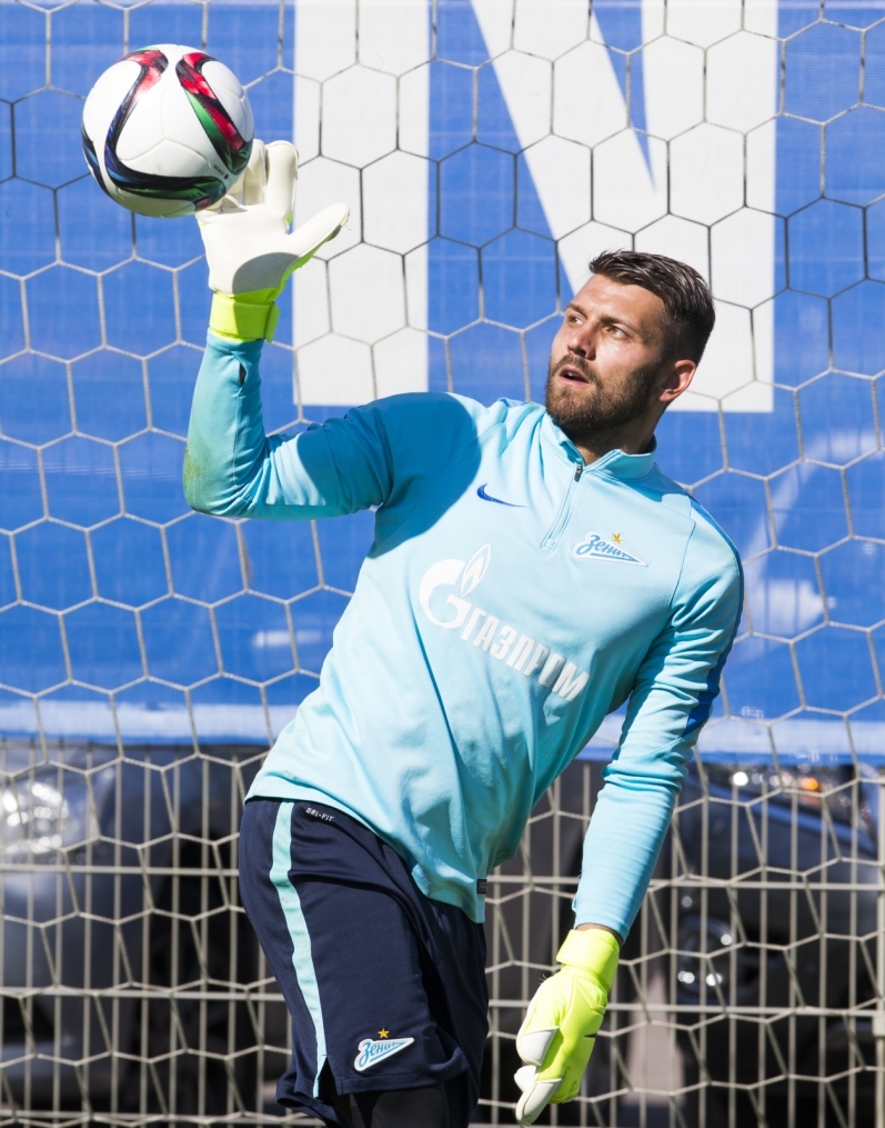 Открытая тренировка «Зенита», перед матчем с  «Рубином»