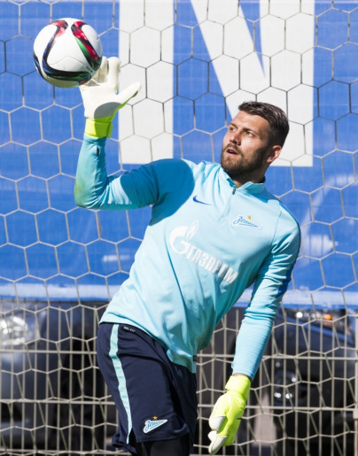 Открытая тренировка «Зенита», перед матчем с  «Рубином»