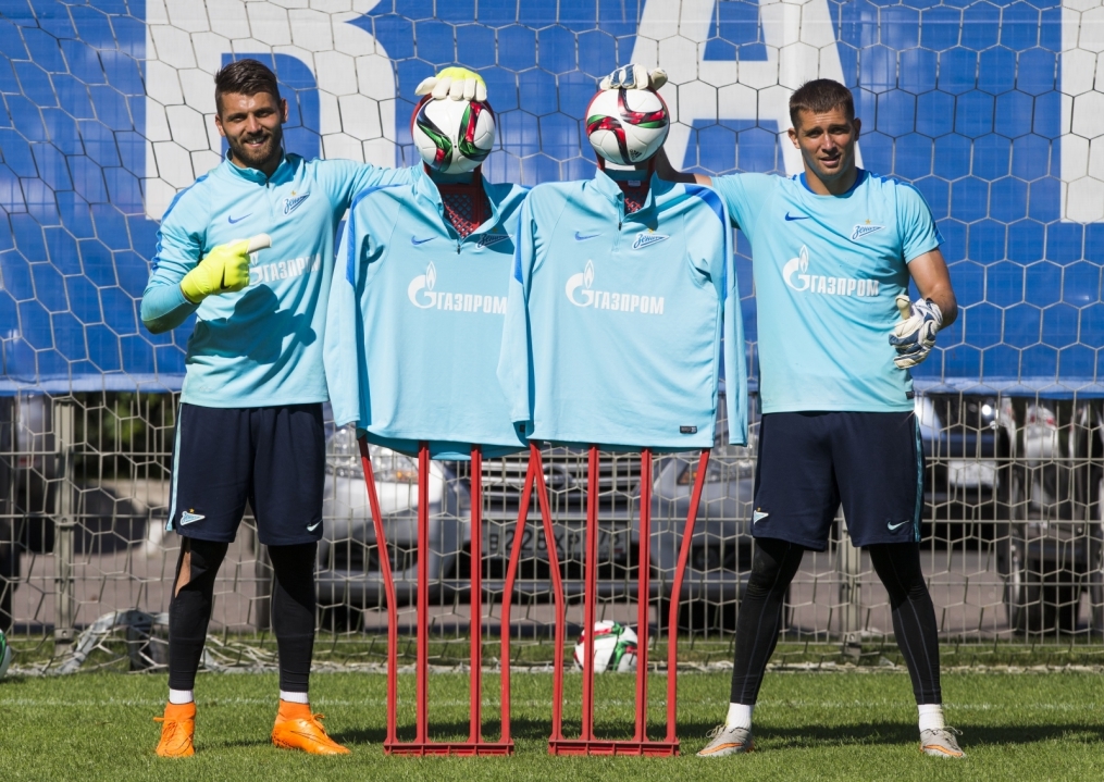 Открытая тренировка «Зенита», перед матчем с  «Рубином»