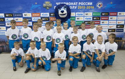 «Зенит Фан» на матче Чемпионат России 2015/16, 7 тур, «Зенит» — «Крылья Советов»