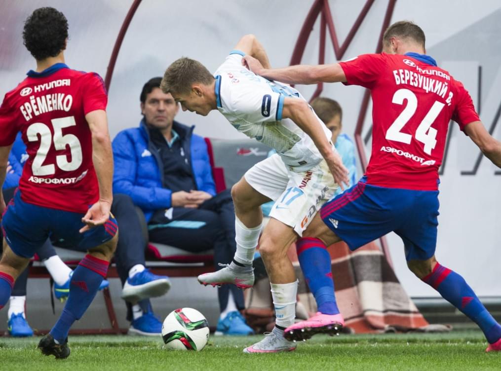 Чемпионат России 2015/2016, ЦСКА — «Зенит»