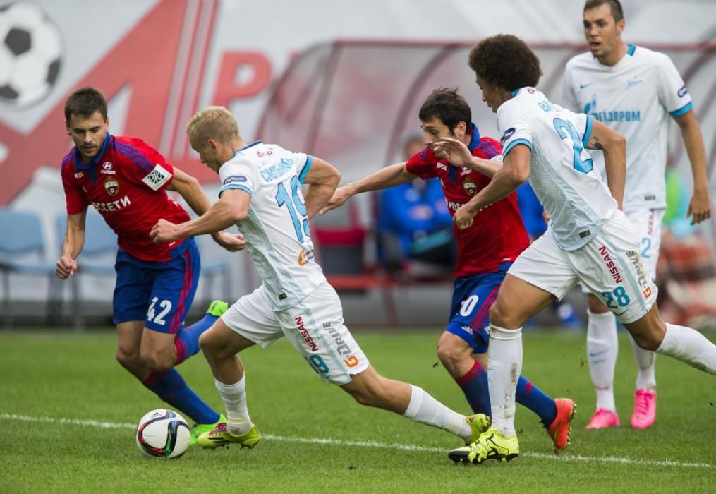 Чемпионат России 2015/2016, ЦСКА — «Зенит»