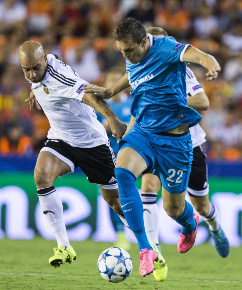 Лига Чемпионов УЕФА, 2015/16, «Валенсия» — «Зенит»