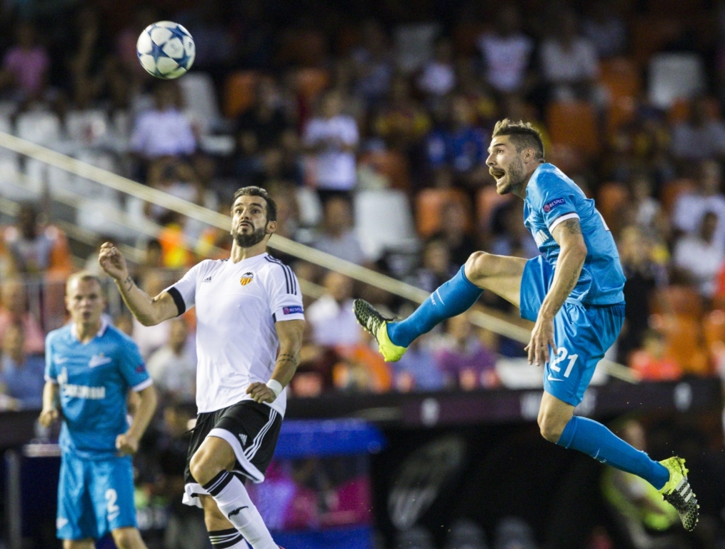 Лига Чемпионов УЕФА, 2015/16, «Валенсия» — «Зенит»