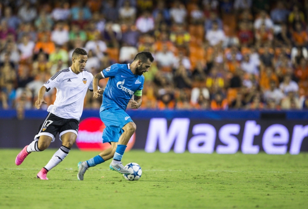 Лига Чемпионов УЕФА, 2015/16, «Валенсия» — «Зенит»