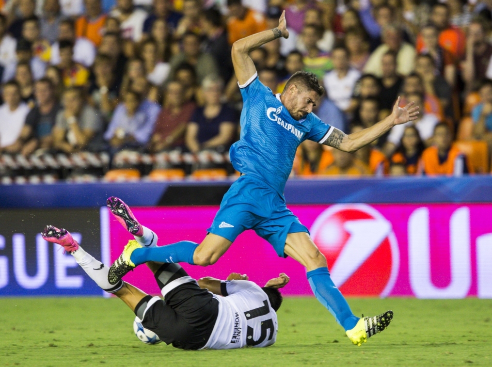 Лига Чемпионов УЕФА, 2015/16, «Валенсия» — «Зенит»