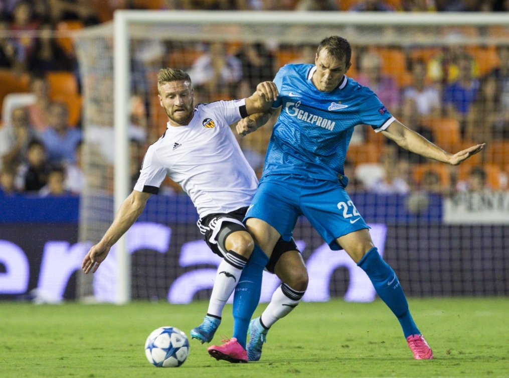 Лига Чемпионов УЕФА, 2015/16, «Валенсия» — «Зенит»