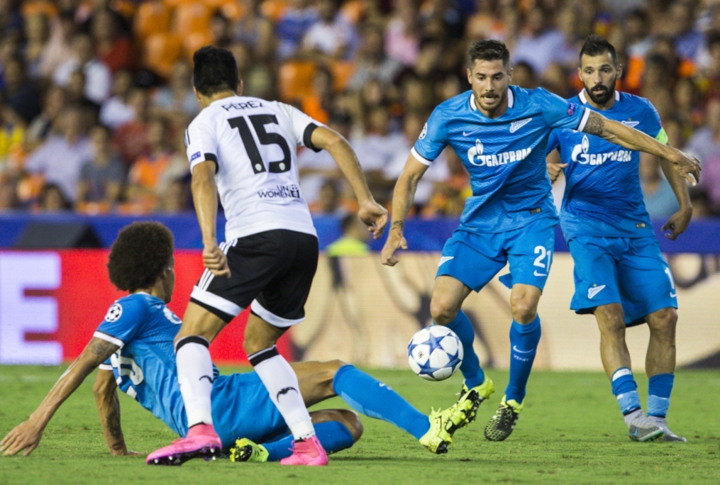 Лига Чемпионов УЕФА, 2015/16, «Валенсия» — «Зенит»