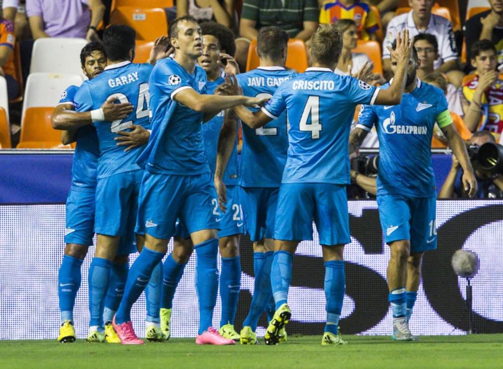 Лига Чемпионов УЕФА, 2015/16, «Валенсия» — «Зенит»