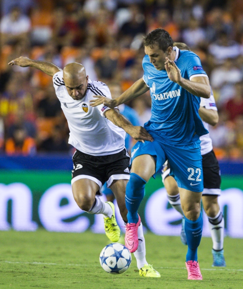 Лига Чемпионов УЕФА, 2015/16, «Валенсия» — «Зенит»