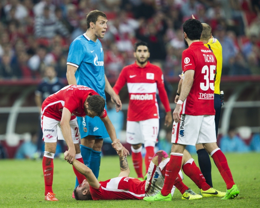 РОСГОССТРАХ-Чемпионат России 2015/16, «Спартак» — «Зенит»