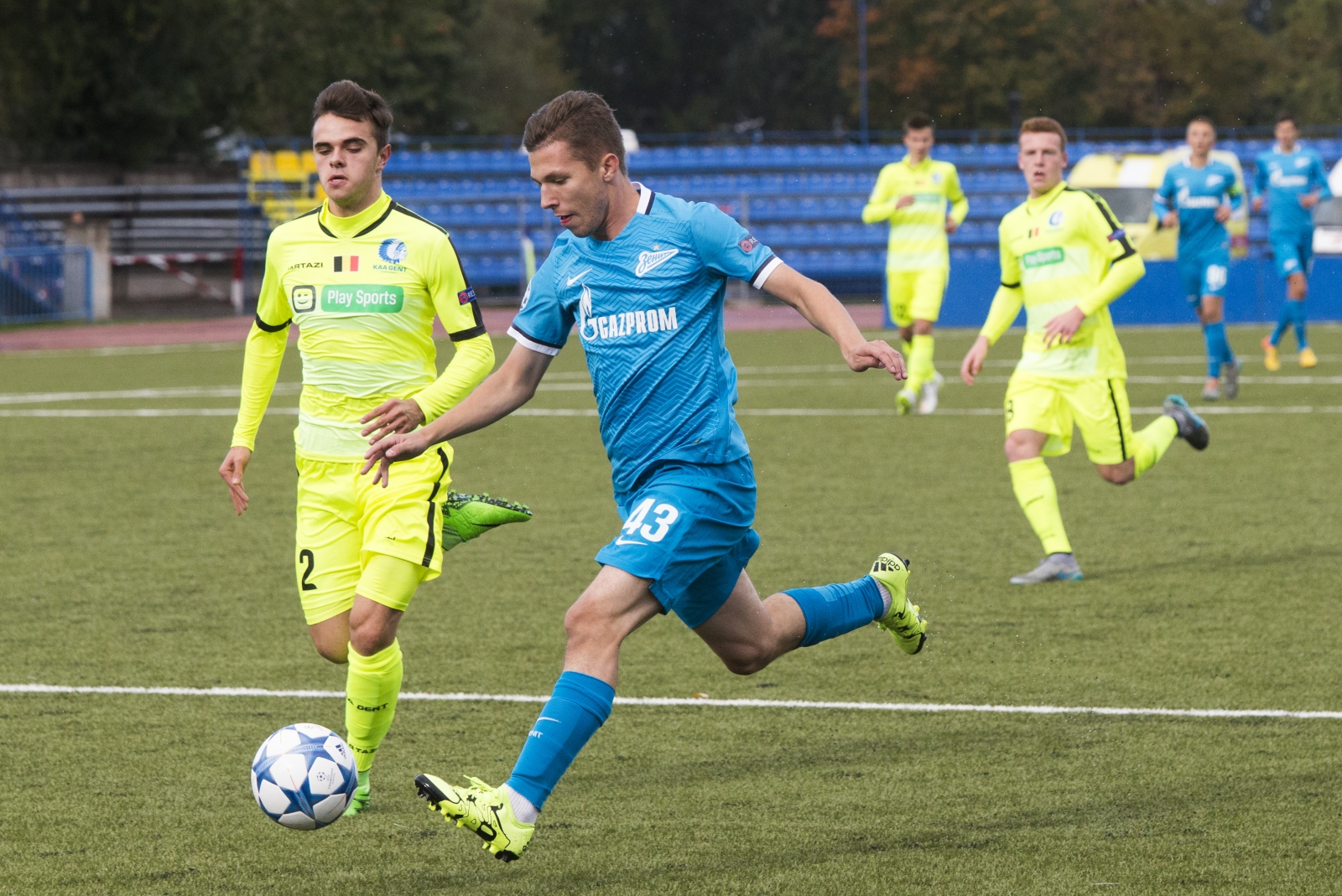 Юношеская Лига УЕФА 2015/16, «Зенит» — «Гент»