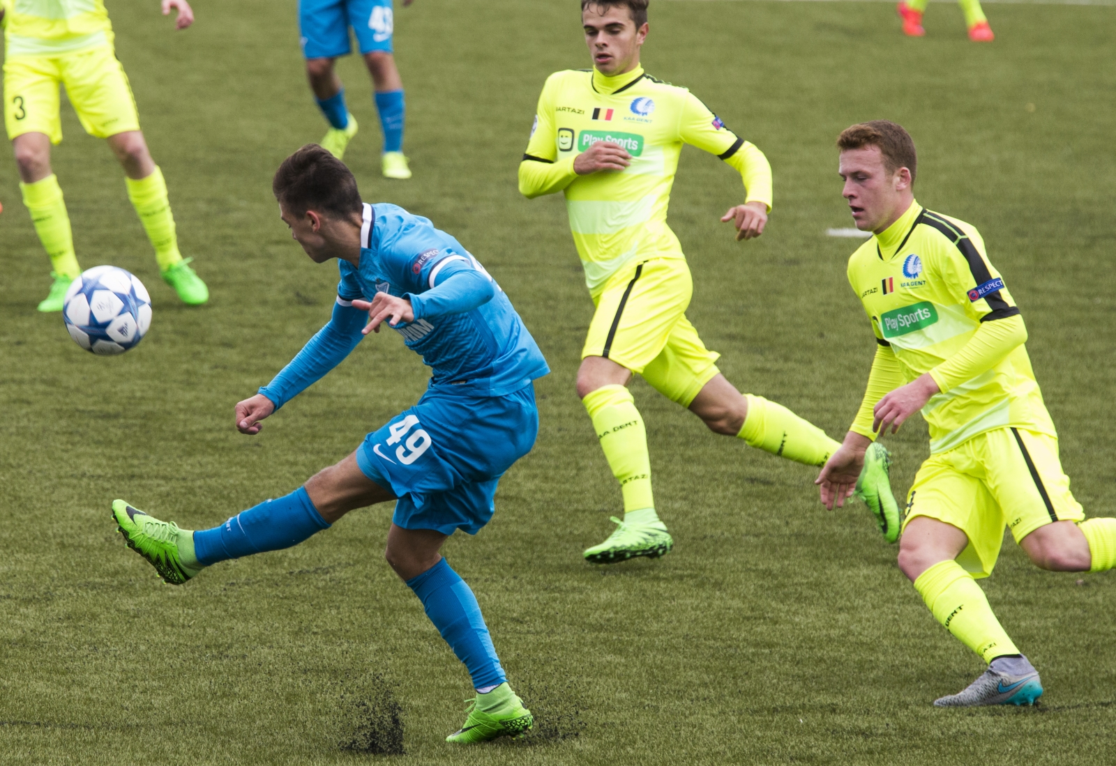 Юношеская Лига УЕФА 2015/16, «Зенит» — «Гент»