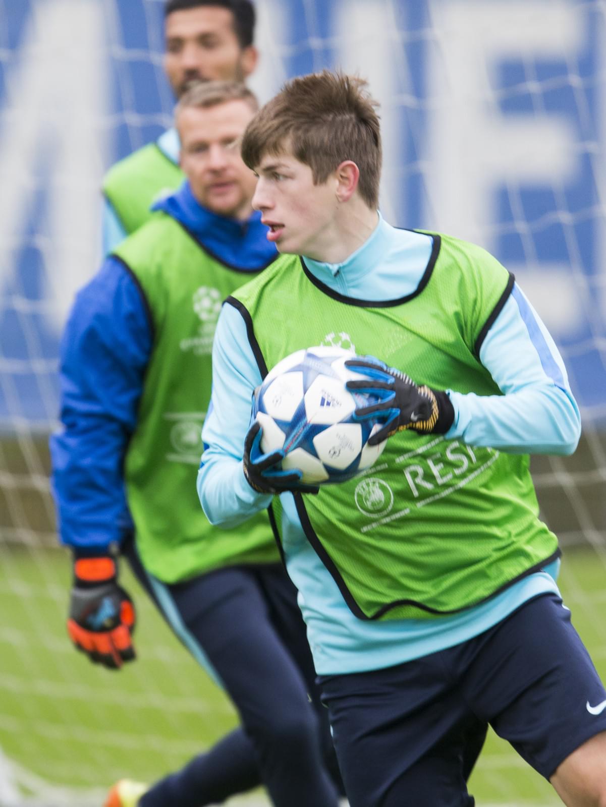 Открытая тренировка «Зенита» перед матчем Лиги Чемпионов УЕФА с «Лионом»