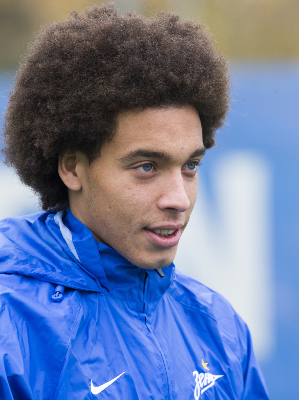 Открытая тренировка «Зенита» перед матчем Лиги Чемпионов УЕФА с «Лионом»