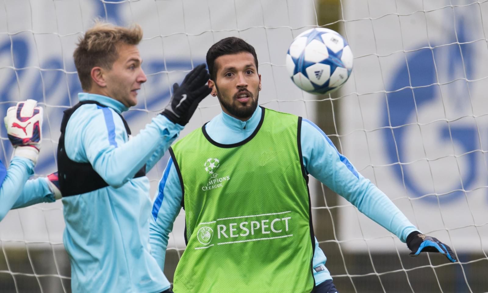 Открытая тренировка «Зенита» перед матчем Лиги Чемпионов УЕФА с «Лионом»