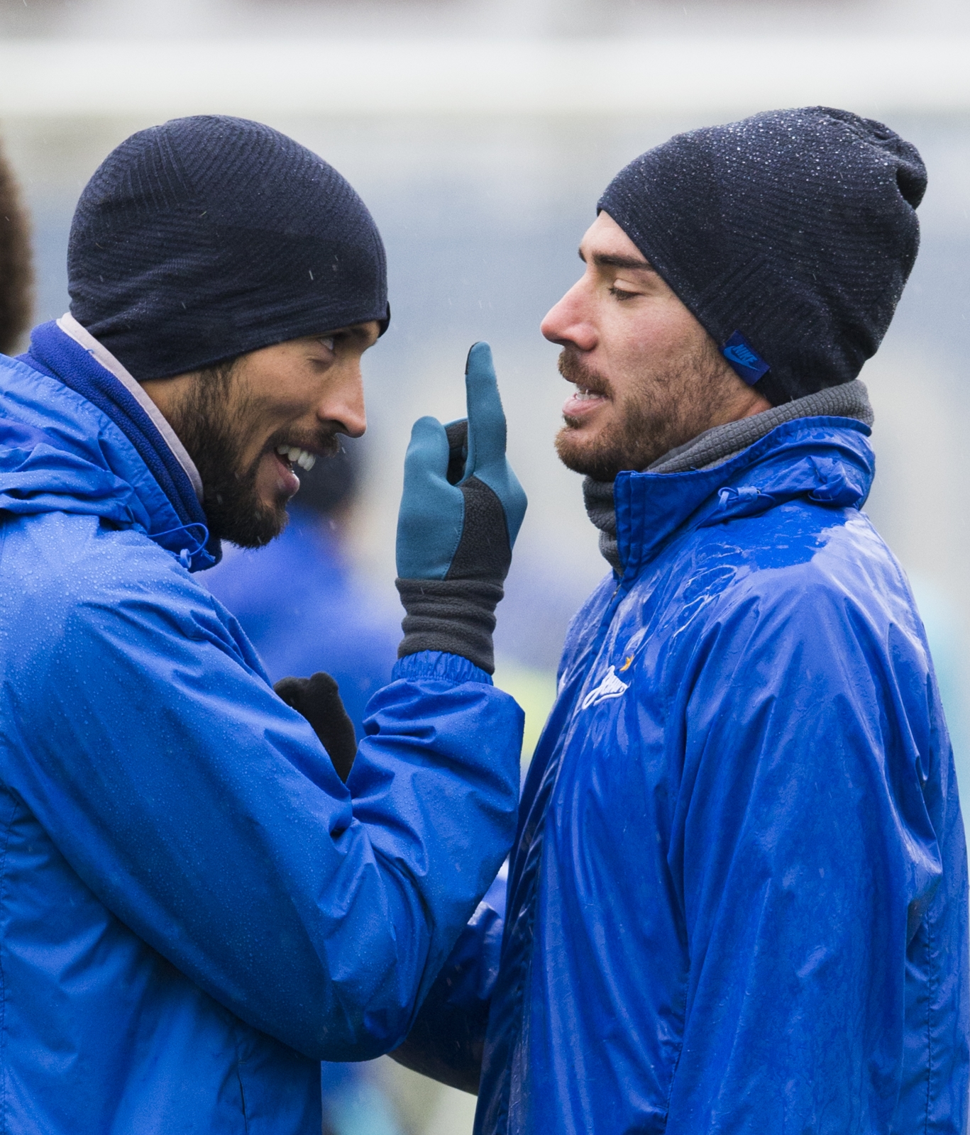 Тренировка «Зенита» перед матчем с «Анжи»