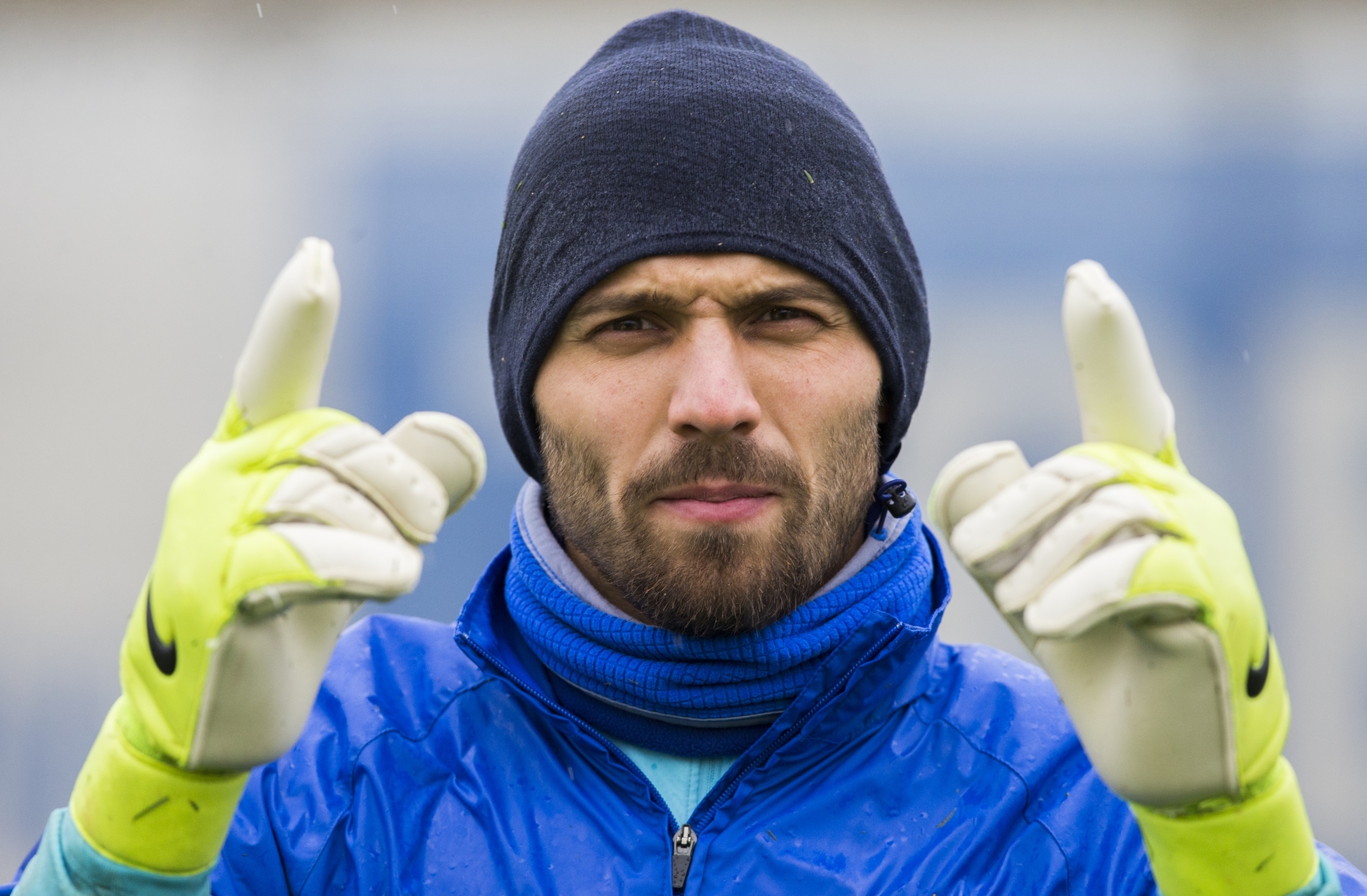 Тренировка «Зенита» перед матчем с «Анжи»