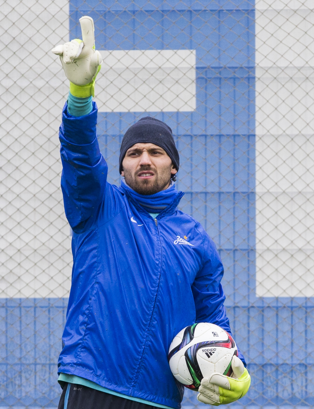 Тренировка «Зенита» перед матчем с «Анжи»