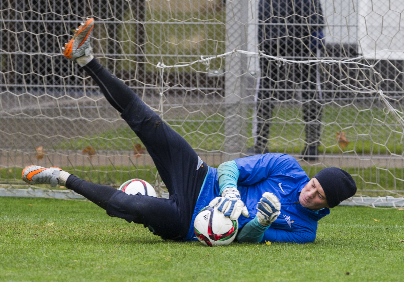 Тренировка «Зенита» перед матчем с «Анжи»