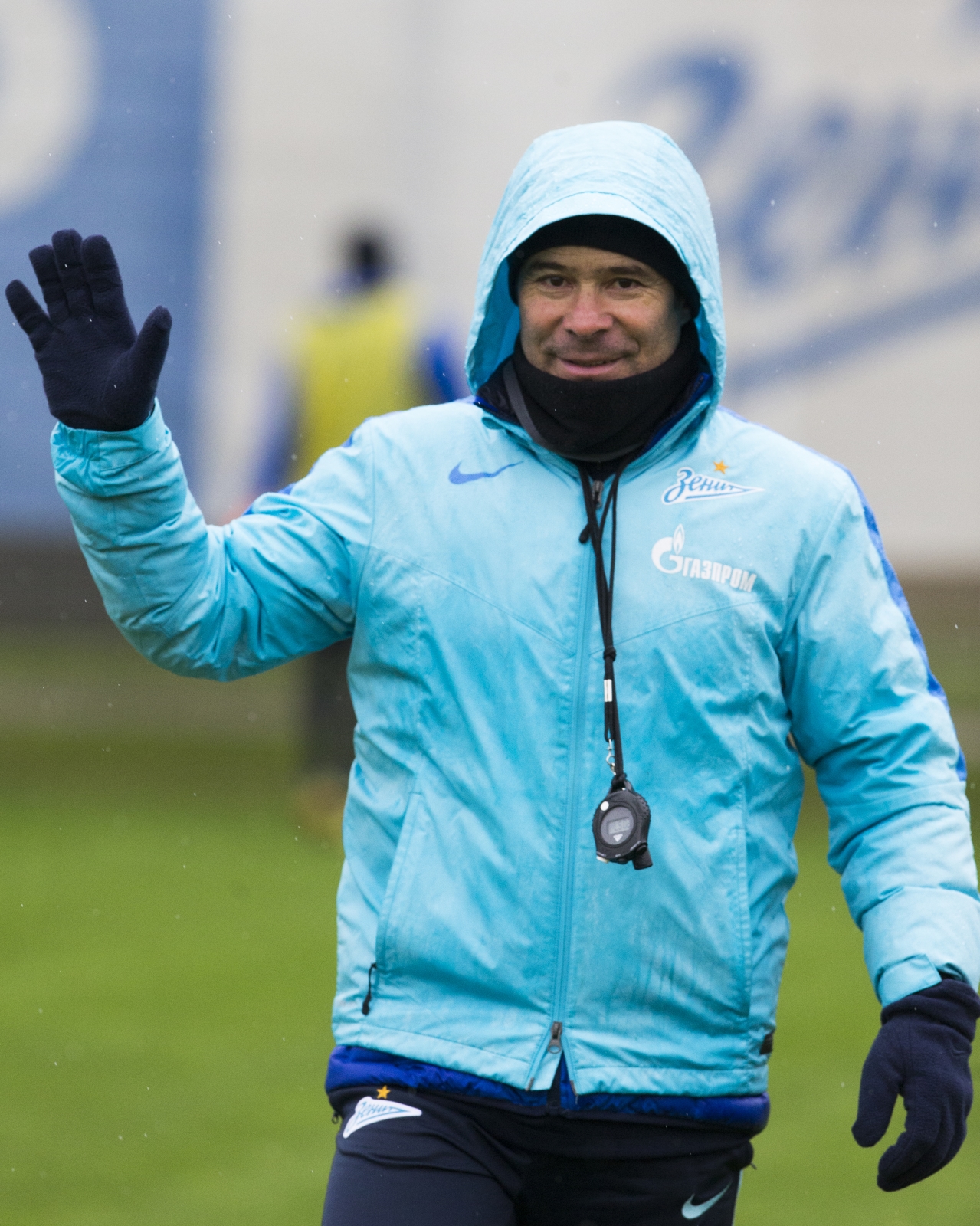 Тренировка «Зенита» перед матчем с «Анжи»